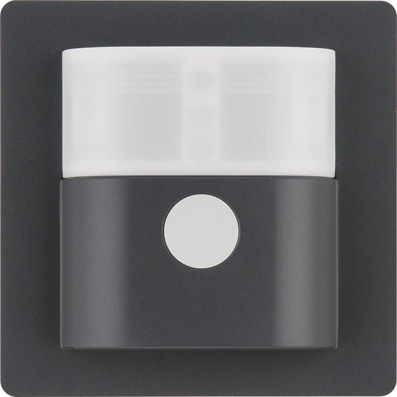 Berker 85341126 Unterputz Bewegungsmelder 1,1 m Serie Q.x anthrazit, samt