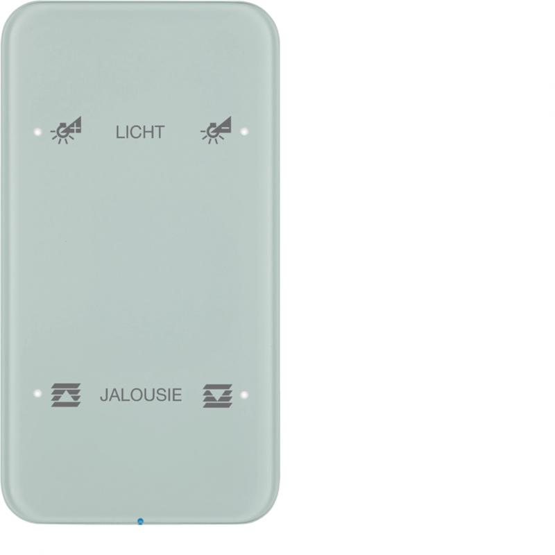 Berker 75142160 Touch-Sensor 2f Komf R.1 Glas konfig. pw