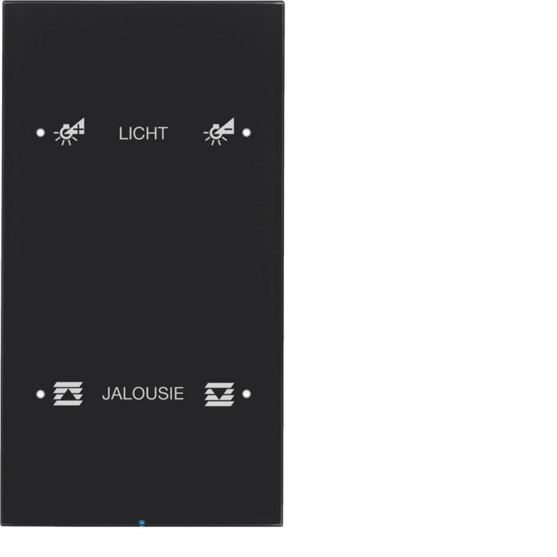Berker 75142155 Touch-Sensor 2f Komf R.3 Glas konfig. sw