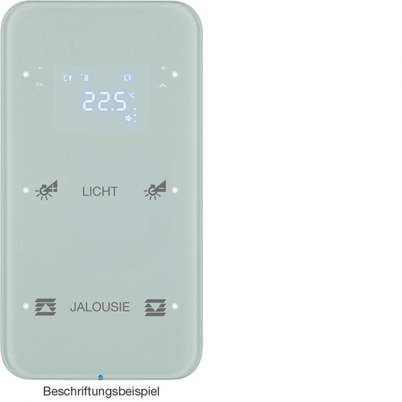 Berker 75642160 Touchsensor 2f m Te.reg R.1 Glas konf pw