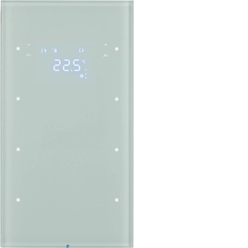 Berker 75643050 Touchsensor 3f m Te.reg R.3 Glas pw