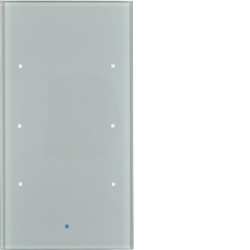 Berker 75143034 Glas-Sensor 3f Komf TS Sensor alu