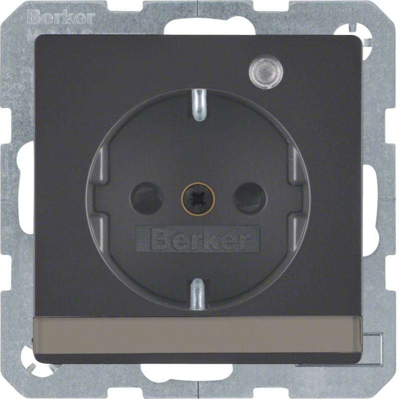 Berker 41106086 Steckdose SCHUKO LED BSF erh BS Q.x an