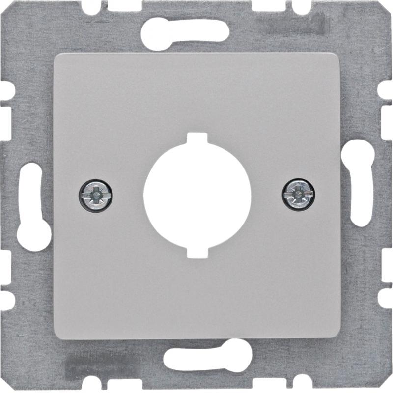 Berker 14317003 Zentralplatte f BG Ø 18,8 mm ZP-Syst Alu