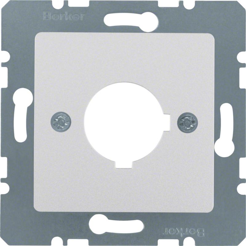 Berker 14327003 Zentralplatte f BG Ø 22,5 mm ZP-Syst Alu