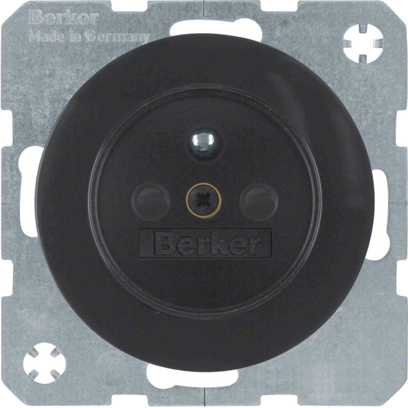 Berker 6765762045 Steckdose m SK-Stift erh. BS R.1/R.3 sw