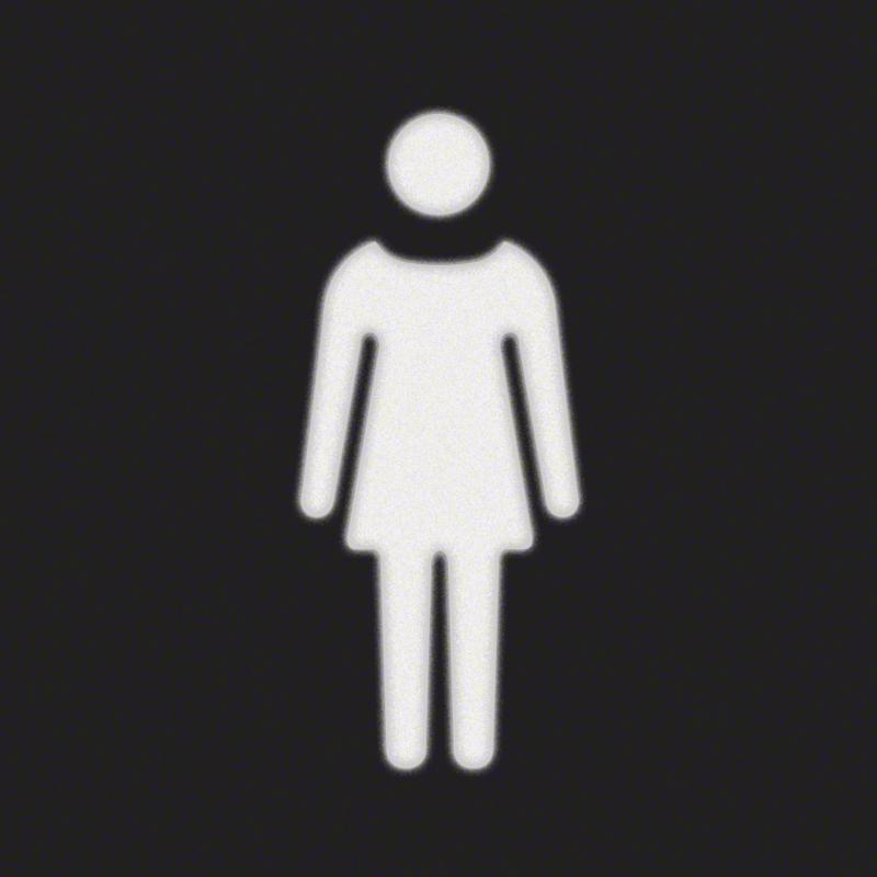 Berker 19058002 Folie f LED-Signallicht Symbol Frau
