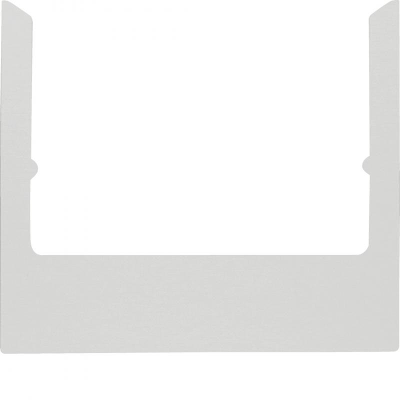 Berker 13192284 Designrahmen eckig Aluminium eloxiert