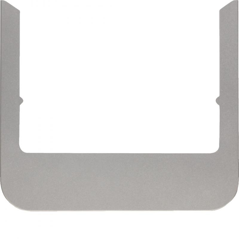 Berker 13192104 Designrahmen rund Edelstahl mattiert