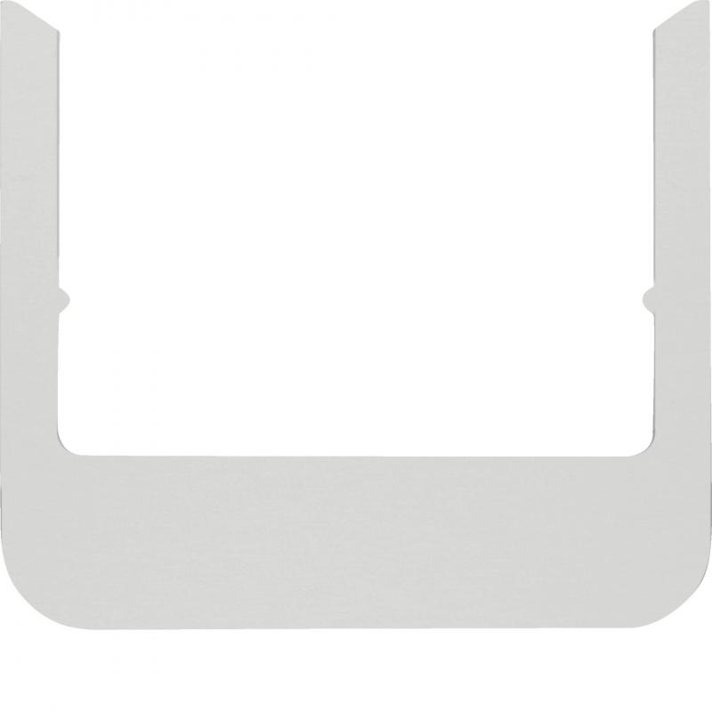 Berker 13192184 Designrahmen rund Aluminium eloxiert