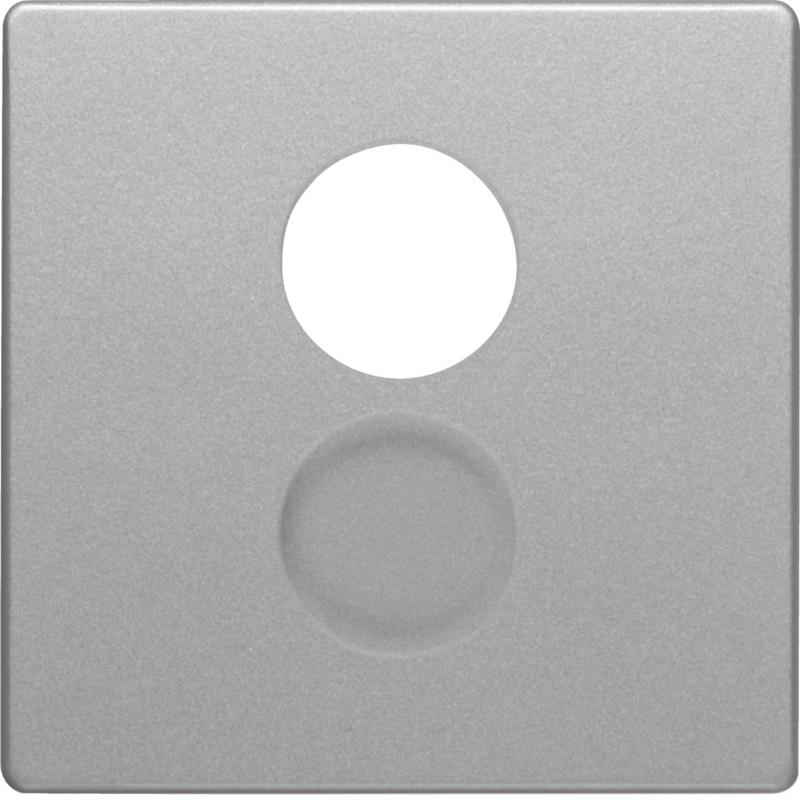 Berker 11966084 Zentralstück f Lsp-Std 1F Q.x Alu Lack