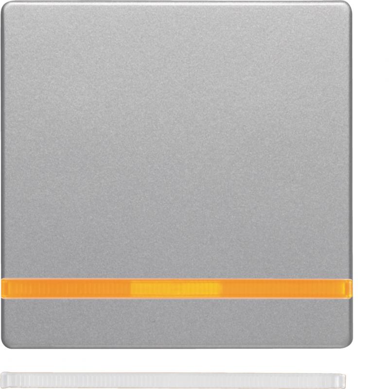 Berker 16216084 Wippe m 2 Linsen Q.x alu samt lack