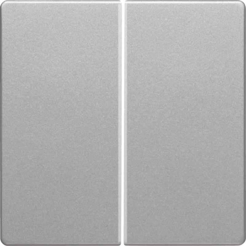 Berker 85142124 Taste 2fach Q.x alu samt lackiert