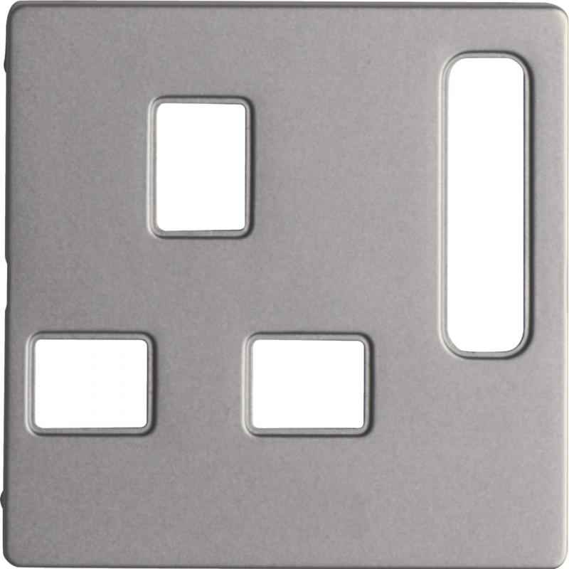 Berker 3313076084 Zentralstück British-Standard Q.x Alu
