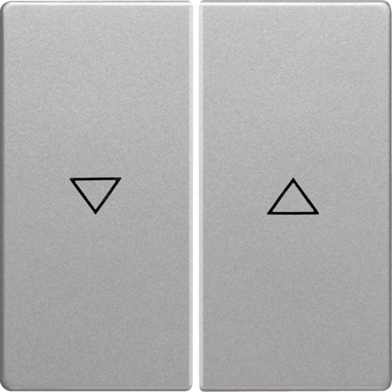 Berker 16256084 Wippen m Aufdruck Symbol Pfeil Q.x alu