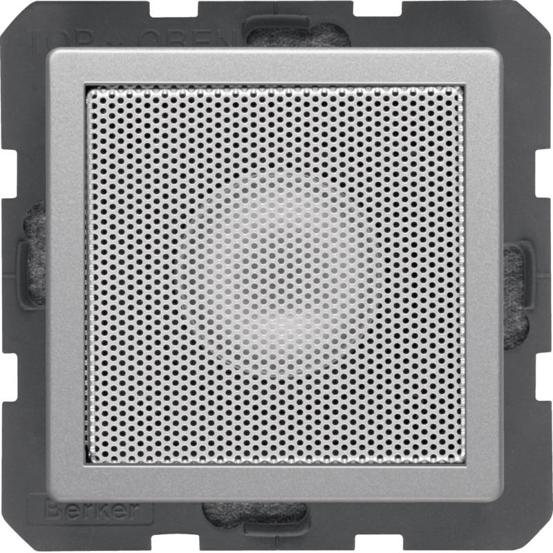 Berker 28826084 Lautsprecher Q.x alu samt lackiert