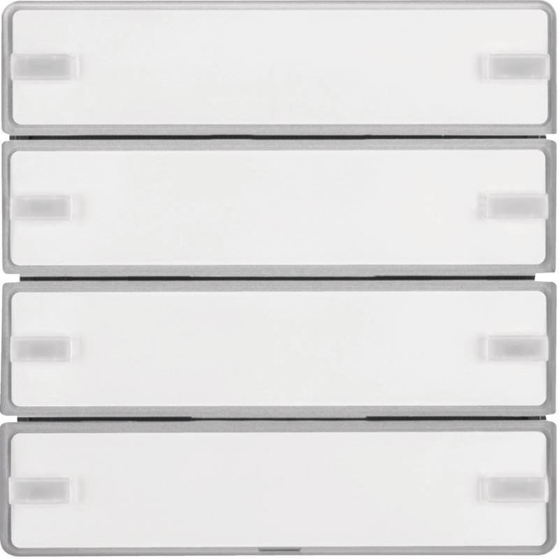 Berker 80144321 KNX Tastsens. 4f. UP, KNX-Q.x, alu