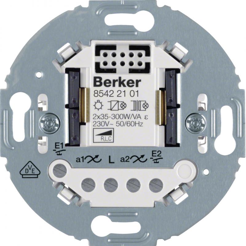 Berker 85422101 Universal Tastdimmer 2f 2-Draht Tragr ru