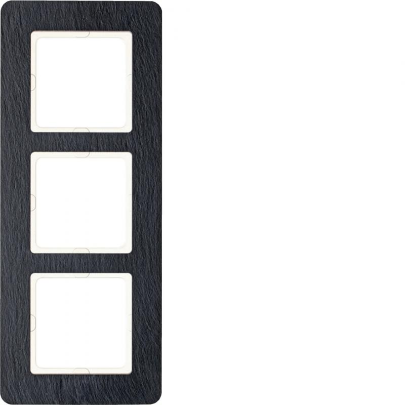 Berker 10136030 Rahmen 3fach Q.7 Schiefer