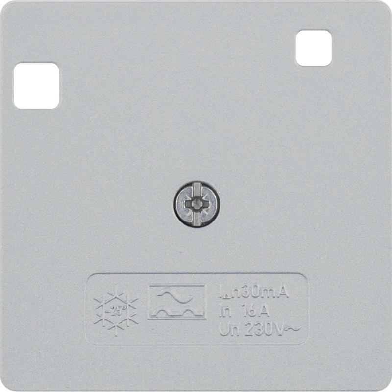 Berker 14961404 Z-PL F FI-SZ-Schalter alu matt lackiert