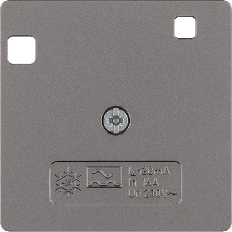 Berker 149604 Z-PL F FI-SZ-Schalter e-st lackiert