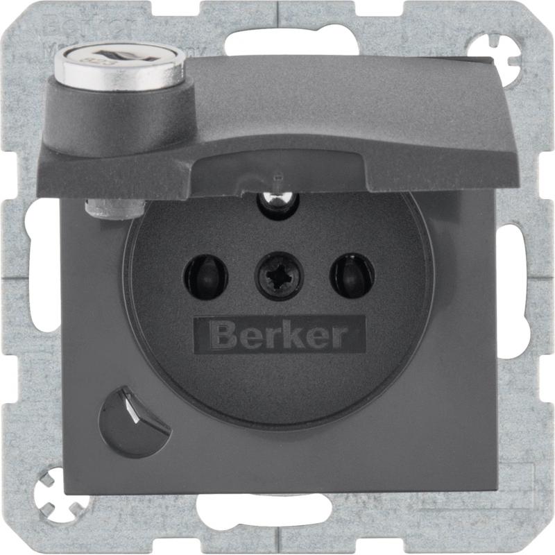 Berker 6765111606 STD m ES SLK EHBS KD SLß S.1/B.x anth ma