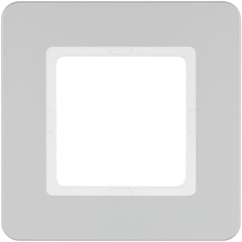 Berker 10116184 Rahmen 1fach Q.7 Alu samt lackiert