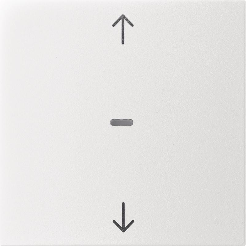 Berker 80961299 Abdeck. Tast.-M. 1f. Pfeil S.1/B.x pw m