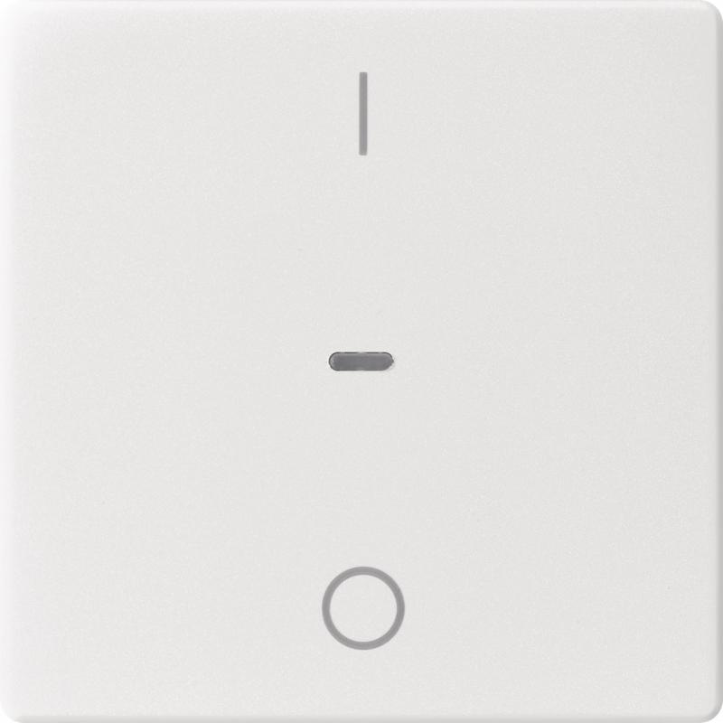 Berker 80962229 Abdeck. Tast.-M. 1f. I/O Q.x pw