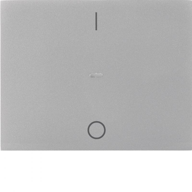 Berker 80962273 Abdeck. Tast.-M. 1f. I/O K.x edelst.