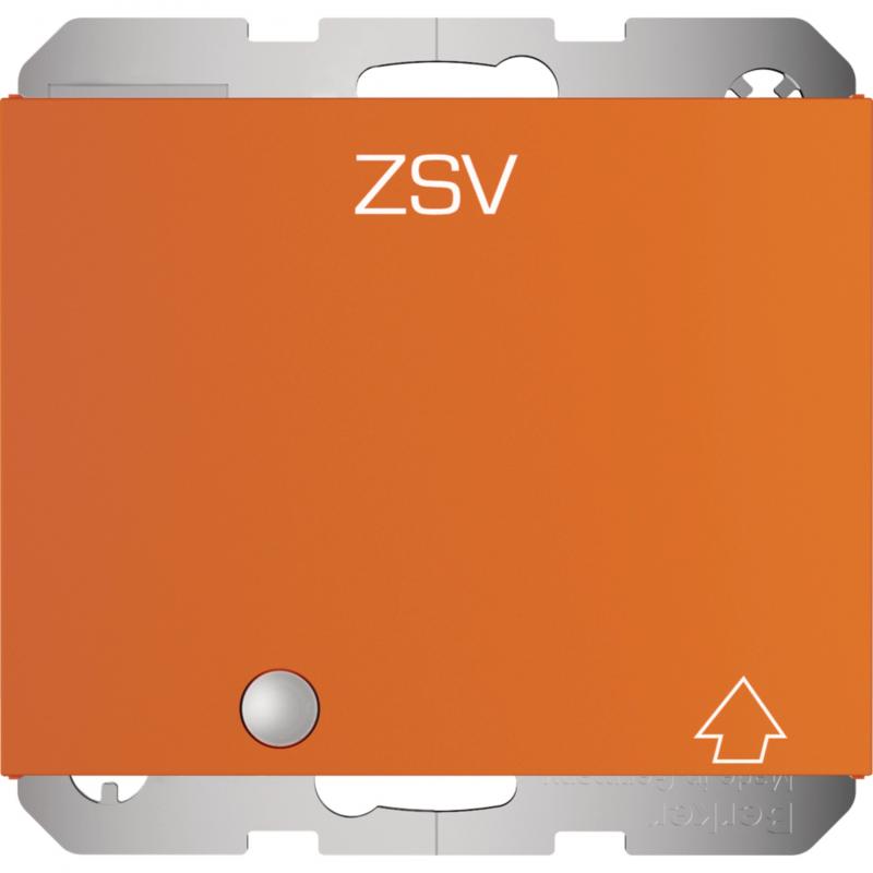 Berker 41517114 Steckdose SCHUKO m.KLPD u.LED K.x orange