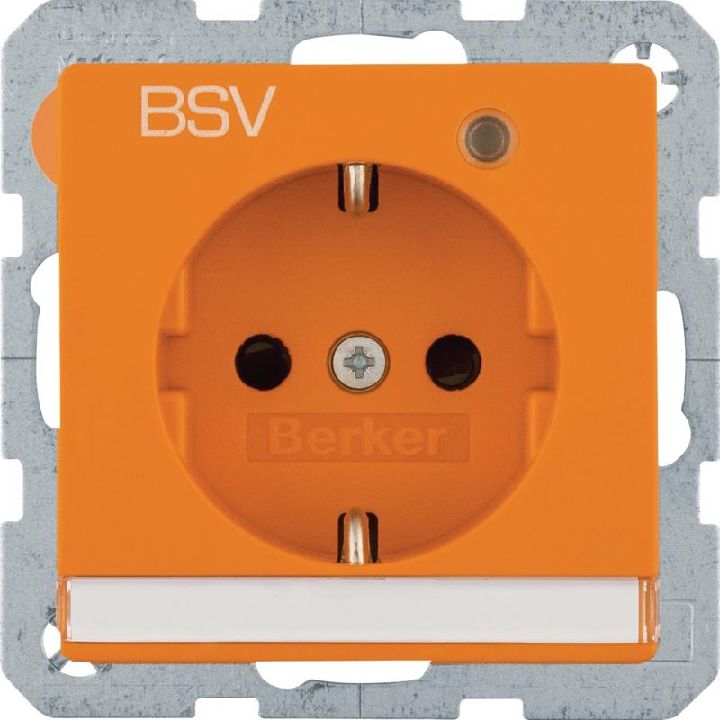 Berker 41106024 Steckdose SCHUKO BSV BSF bel Q.x or samt
