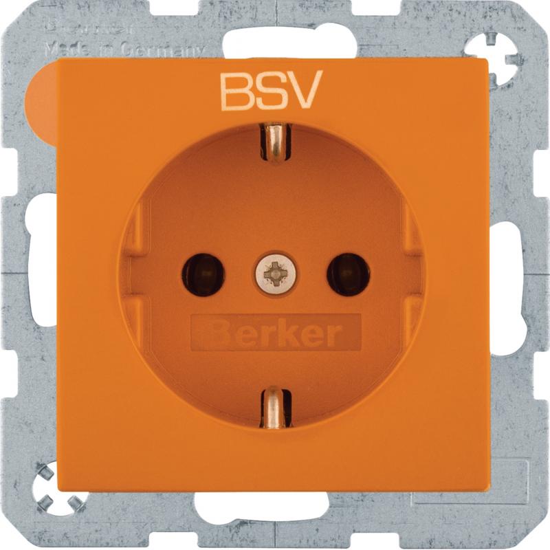 Berker 47236017 Steckdose SCHUKO BSV EHBS Q.x samt or