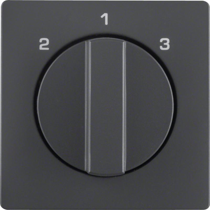 Berker 1084608600 Zentralstück m Drehk für 3S Q.x anth