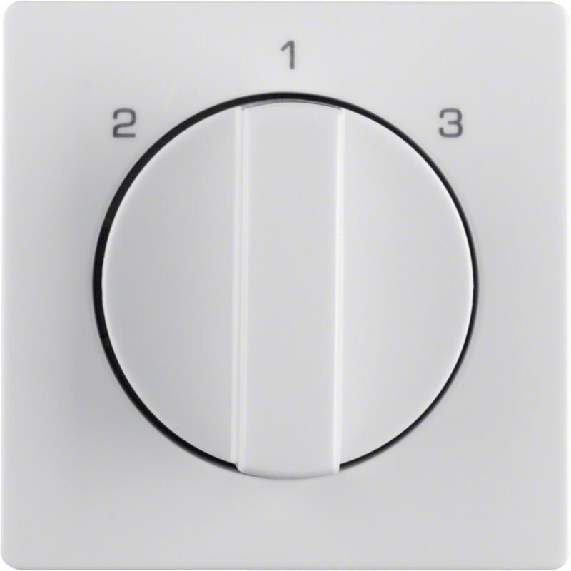 Berker 1084608900 Zentralstück m Drehk für 3S Q.x pw