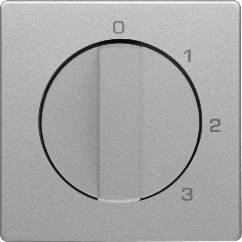 Berker 1096608400 Zentralstück m Drehk für 3S Q.x alu