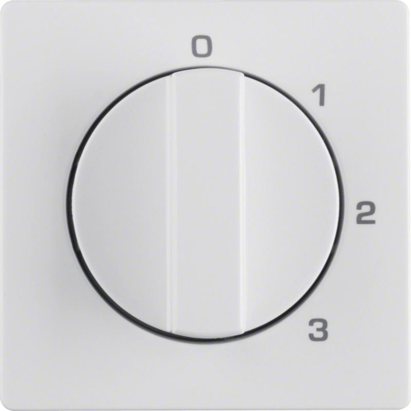 Berker 1096608900 Zentralstück m Drehk für 3S Q.x pw