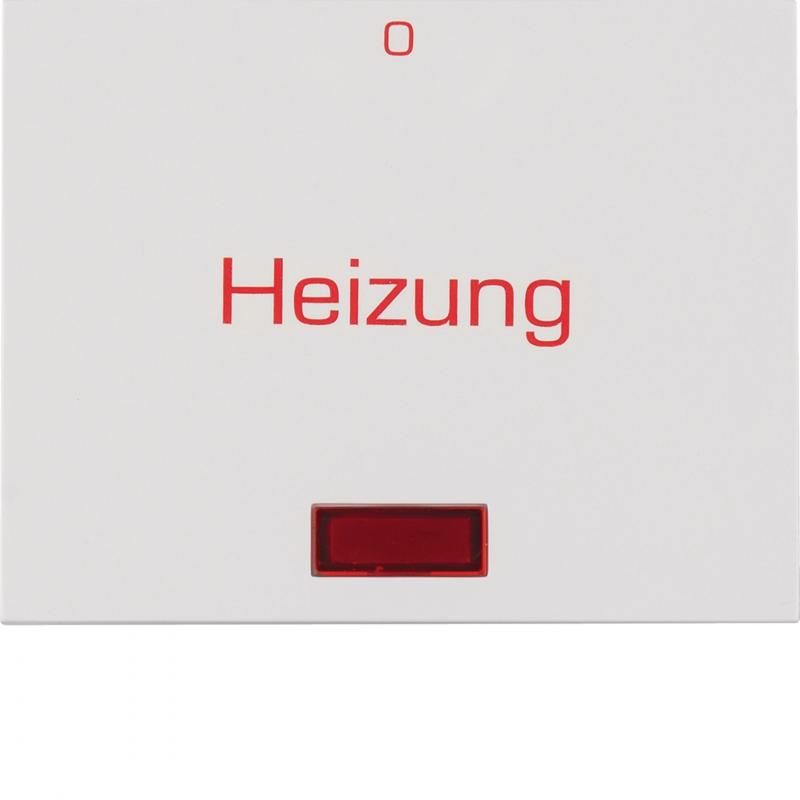 Berker 16216099 Wippe f Heizung K.x poalrweiss glzd