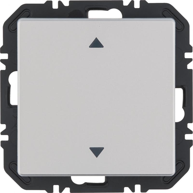 Berker 24116284 EnOcean Modul m. Wippe 1f, Aufdr Q.x alu