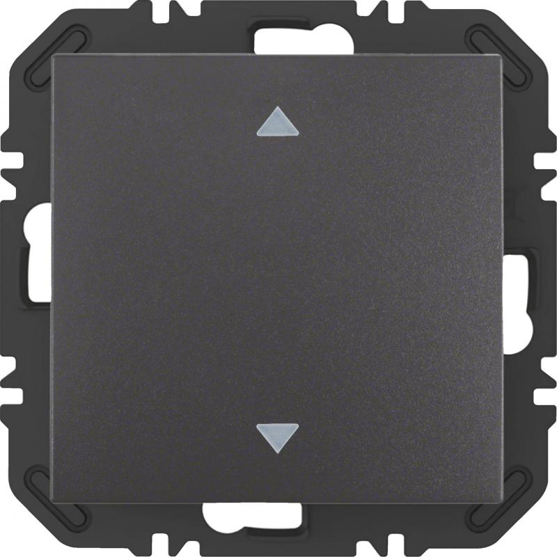 Berker 24118206 EnOcean Modul Wippe 1f, Aufdr B.x anthr.