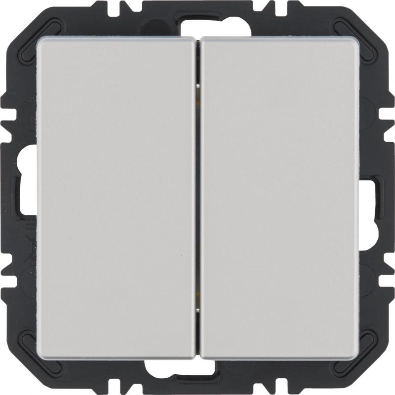 Berker 24126184 EnOcean Modul m. Wippe 2f, Q.x alu samt