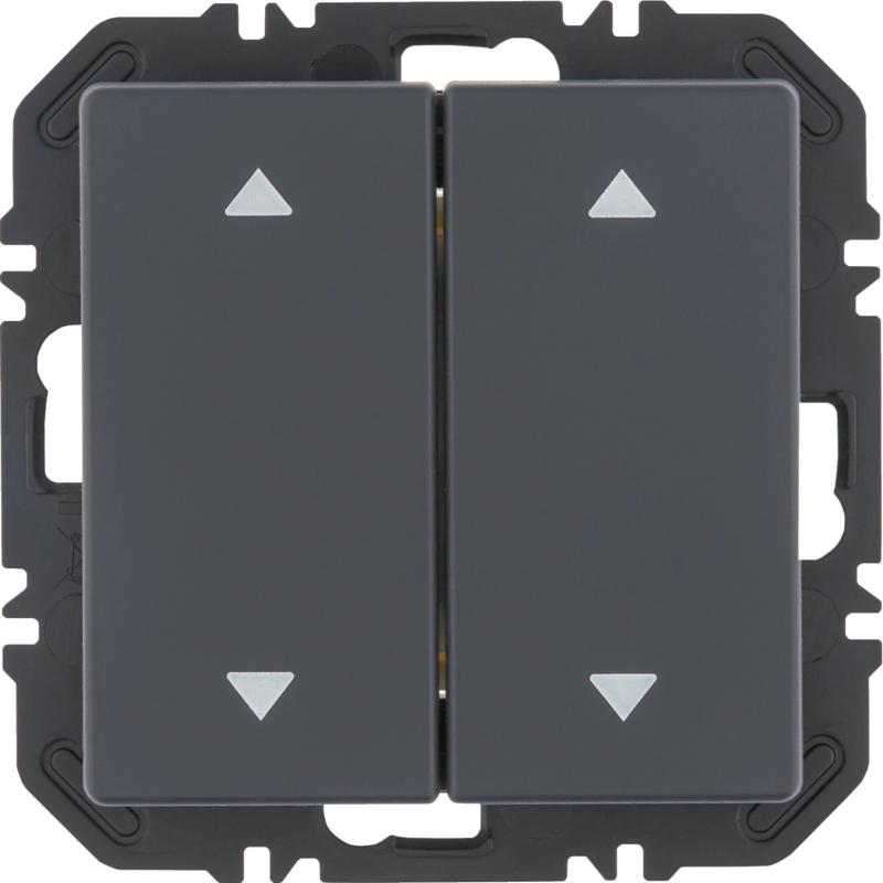 Berker 24126286 EnOcean Modul Wippe 2f, Aufdr Q.x anthr.