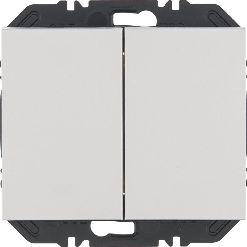 Berker 24127103 EnOcean Modul m. Wippe 2f, K.5 alu mt