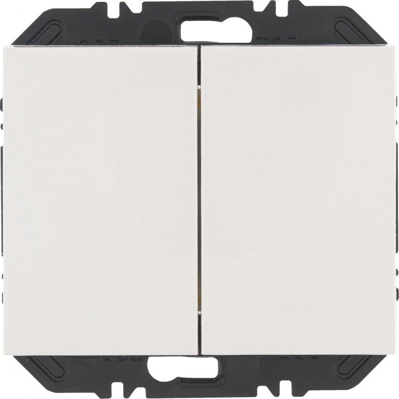Berker 24127109 EnOcean Modul m. Wippe 2f K.1 pw gl.