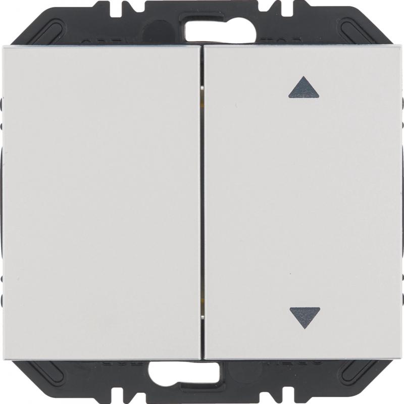 Berker 24127303 EnOcean Modul Wippe 2f eins Aufdr K5 alu