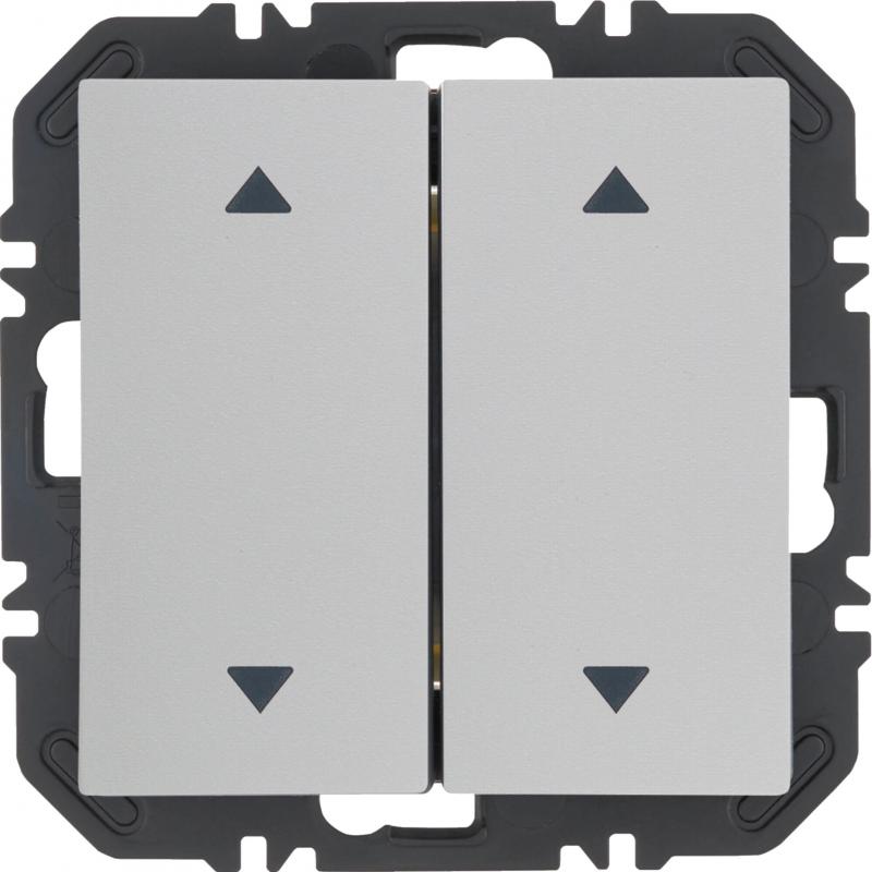 Berker 24128289 EnOcean Modul m Wippe 2f Aufdr S.1 pw gl