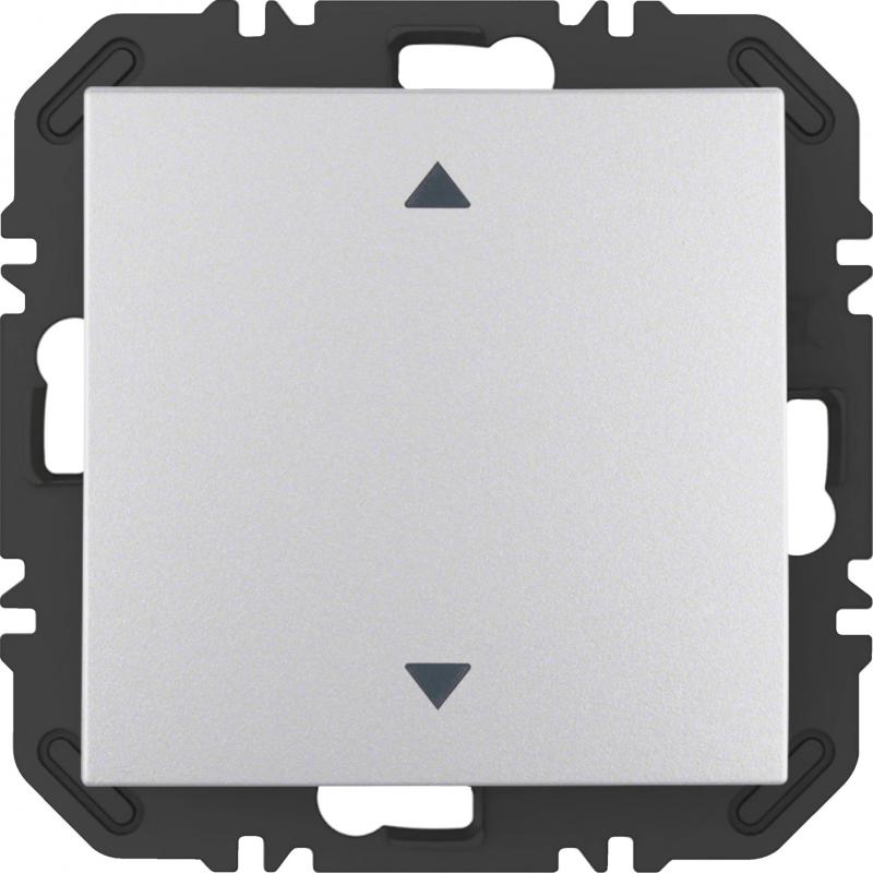 Berker 24118204 EnOcean Modul m Wippe 1f Aufdr B.x alu m