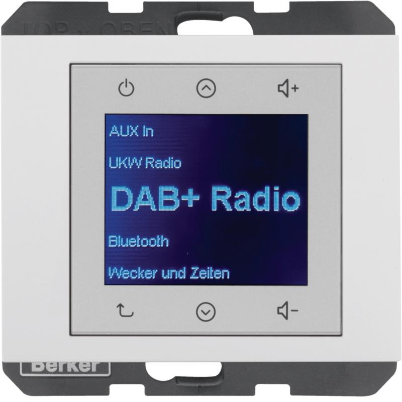 Berker 29847009 Radio DAB+, K.x pw., gl.