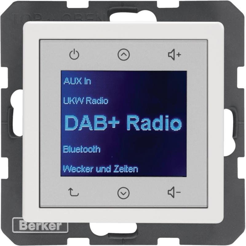 Berker 30846089 Radio DAB+, Bt., Q.x pw.