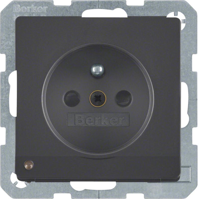 Berker MAN0205323 STD M SK-STIFT LED E BS Q.x SCHW MATT